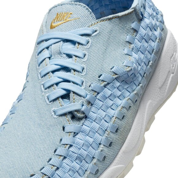 Nike Air Footscape Woven Washed Denim Ice Blue BRAND NEW Size 10 MENS 11.5 W NEW - Picture 15 of 16